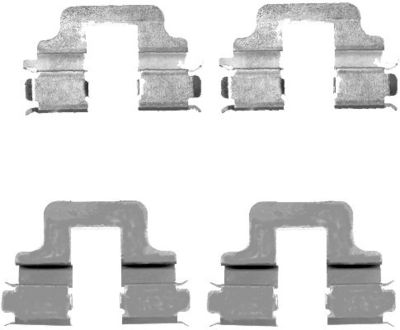 Accessory Kit, disc brake pad HELLA PAGID 8DZ 355 203-331