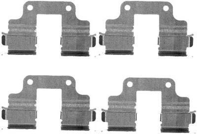 Accessory Kit, disc brake pad HELLA PAGID 8DZ 355 203-361