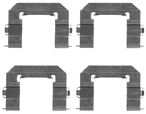 HELLA PAGID 8DZ 355 203-391 Accessory Kit, disc brake pad
