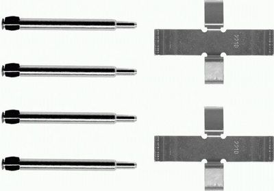 Accessory Kit, disc brake pad HELLA PAGID 8DZ 355 203-441