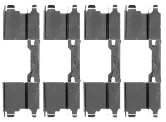 HELLA PAGID 8DZ 355 203-501 Accessory Kit, disc brake pad