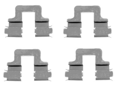 Accessory Kit, disc brake pad HELLA PAGID 8DZ 355 203-551