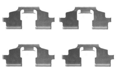 Accessory Kit, disc brake pad HELLA PAGID 8DZ 355 203-671