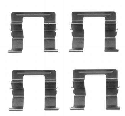 HELLA PAGID 8DZ 355 203-681 Accessory Kit, disc brake pad