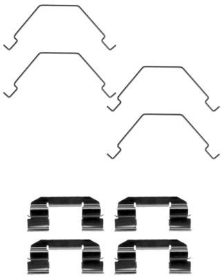 HELLA PAGID 8DZ 355 203-691 Accessory Kit, disc brake pad