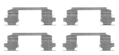 Accessory Kit, disc brake pad HELLA PAGID 8DZ 355 203-731