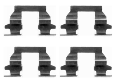 Accessory Kit, disc brake pad HELLA PAGID 8DZ 355 203-751