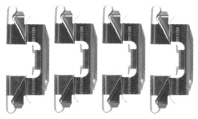 Accessory Kit, disc brake pad HELLA PAGID 8DZ 355 203-761