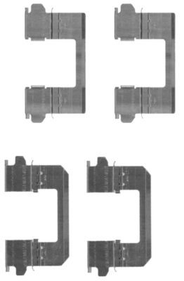 HELLA PAGID 8DZ 355 203-771 Accessory Kit, disc brake pad