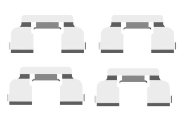 HELLA PAGID 8DZ 355 203-801 Accessory Kit, disc brake pad