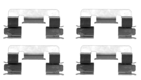 HELLA PAGID 8DZ 355 203-841 Accessory Kit, disc brake pad
