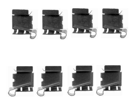 HELLA PAGID 8DZ 355 203-871 Accessory Kit, disc brake pad