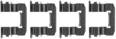 Accessory Kit, disc brake pad HELLA PAGID 8DZ 355 204-021