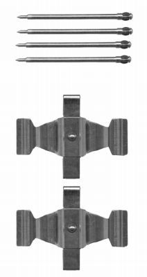 HELLA PAGID 8DZ 355 204-041 Accessory Kit, disc brake pad