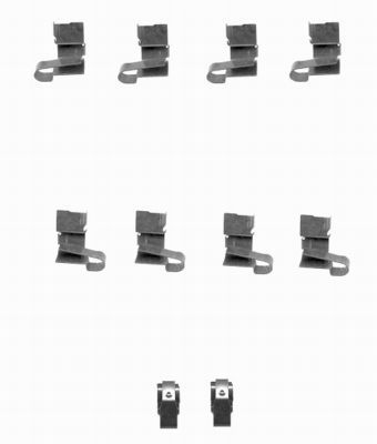 HELLA PAGID 8DZ 355 204-081 Accessory Kit, disc brake pad
