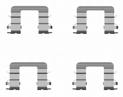 HELLA PAGID 8DZ 355 204-131 Accessory Kit, disc brake pad