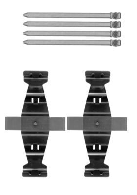 HELLA PAGID 8DZ 355 204-241 Accessory Kit, disc brake pad