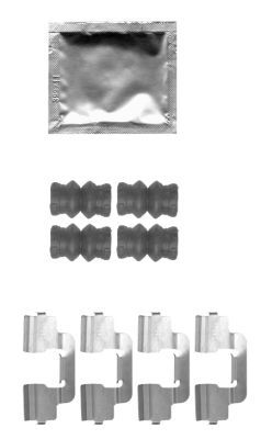 Accessory Kit, disc brake pad HELLA PAGID 8DZ 355 204-271