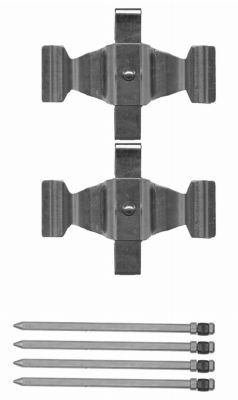 Accessory Kit, disc brake pad HELLA PAGID 8DZ 355 204-311