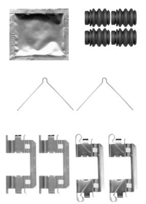 HELLA PAGID 8DZ 355 204-341 Accessory Kit, disc brake pad