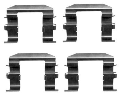 HELLA PAGID 8DZ 355 204-491 Accessory Kit, disc brake pad
