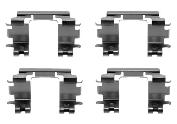 HELLA PAGID 8DZ 355 204-521 Accessory Kit, disc brake pad