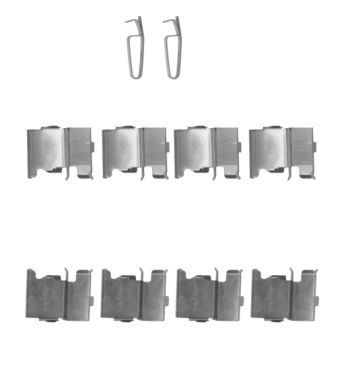 HELLA PAGID 8DZ 355 204-711 Accessory Kit, disc brake pad