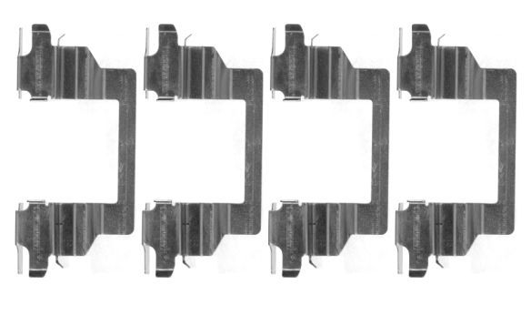HELLA PAGID 8DZ 355 204-721 Accessory Kit, disc brake pad