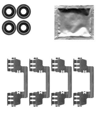 HELLA PAGID 8DZ 355 204-761 Accessory Kit, disc brake pad