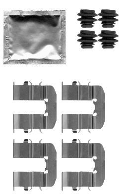 HELLA PAGID 8DZ 355 204-801 Accessory Kit, disc brake pad