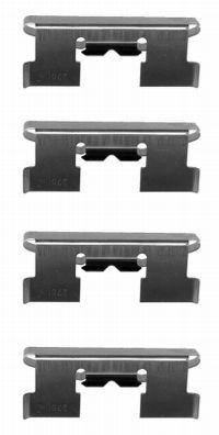 Accessory Kit, disc brake pad HELLA PAGID 8DZ 355 204-861
