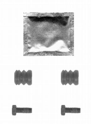 Accessory Kit, disc brake pad HELLA PAGID 8DZ 355 204-891
