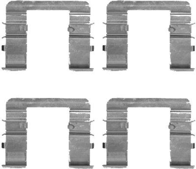 Accessory Kit, disc brake pad HELLA PAGID 8DZ 355 205-061