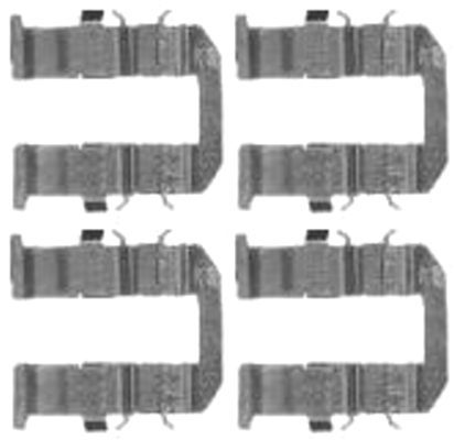 HELLA PAGID 8DZ 355 205-131 Accessory Kit, disc brake pad