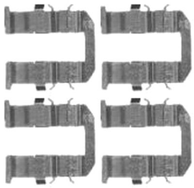 Accessory Kit, disc brake pad HELLA PAGID 8DZ 355 205-131