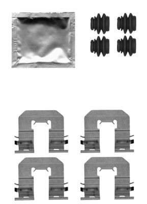 HELLA PAGID 8DZ 355 205-241 Accessory Kit, disc brake pad