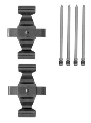 HELLA PAGID 8DZ 355 205-311 Accessory Kit, disc brake pad