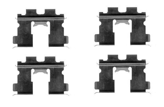 HELLA PAGID 8DZ 355 205-341 Accessory Kit, disc brake pad