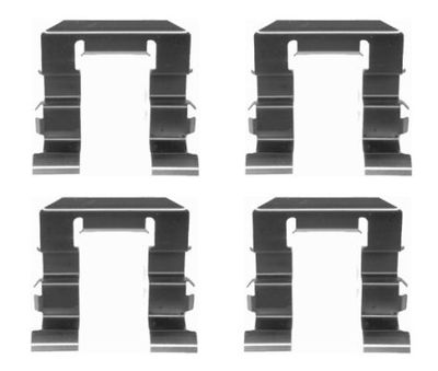 Accessory Kit, disc brake pad HELLA PAGID 8DZ 355 205-381