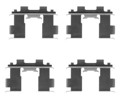 Accessory Kit, disc brake pad HELLA PAGID 8DZ 355 205-391