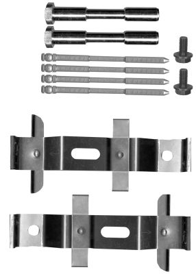 Accessory Kit, disc brake pad HELLA PAGID 8DZ 355 205-511