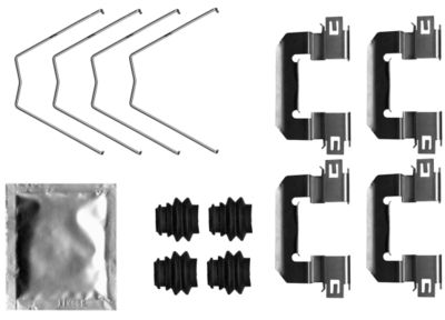 Accessory Kit, disc brake pad HELLA PAGID 8DZ 355 205-741