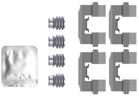 HELLA PAGID 8DZ 355 205-761 Accessory Kit, disc brake pad