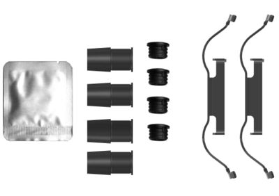 Accessory Kit, brake caliper HELLA PAGID 8DZ 355 205-771
