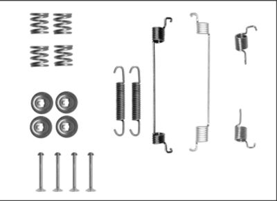 Accessory Kit, brake shoes HELLA PAGID 8DZ 355 205-831