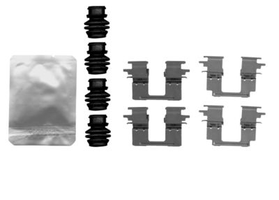 Accessory Kit, disc brake pad HELLA PAGID 8DZ 355 206-021