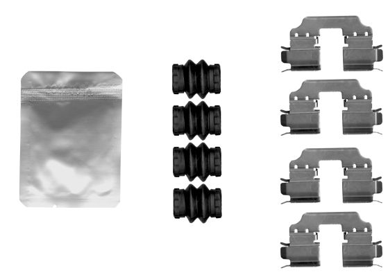 HELLA PAGID 8DZ 355 206-351 Accessory Kit, disc brake pad