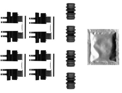 Accessory Kit, disc brake pad HELLA PAGID 8DZ 355 206-531