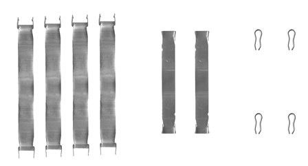 HELLA PAGID 8DZ 355 206-591 Accessory Kit, disc brake pad