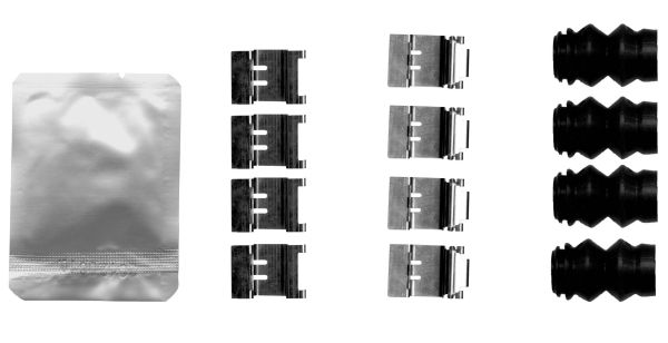 HELLA PAGID 8DZ 355 206-711 Accessory Kit, disc brake pad
